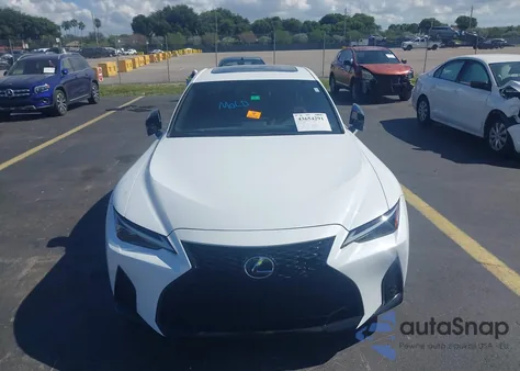 2025 Lexus Is 350 F Sport Design z USA, uszkodzony, nr VIN JTHBZ1B29S5086559